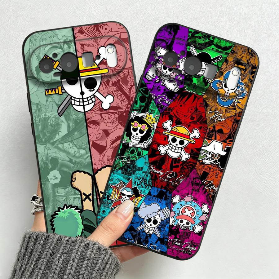 Google Pixel 8A - Coque de téléphone Anime One Pieces