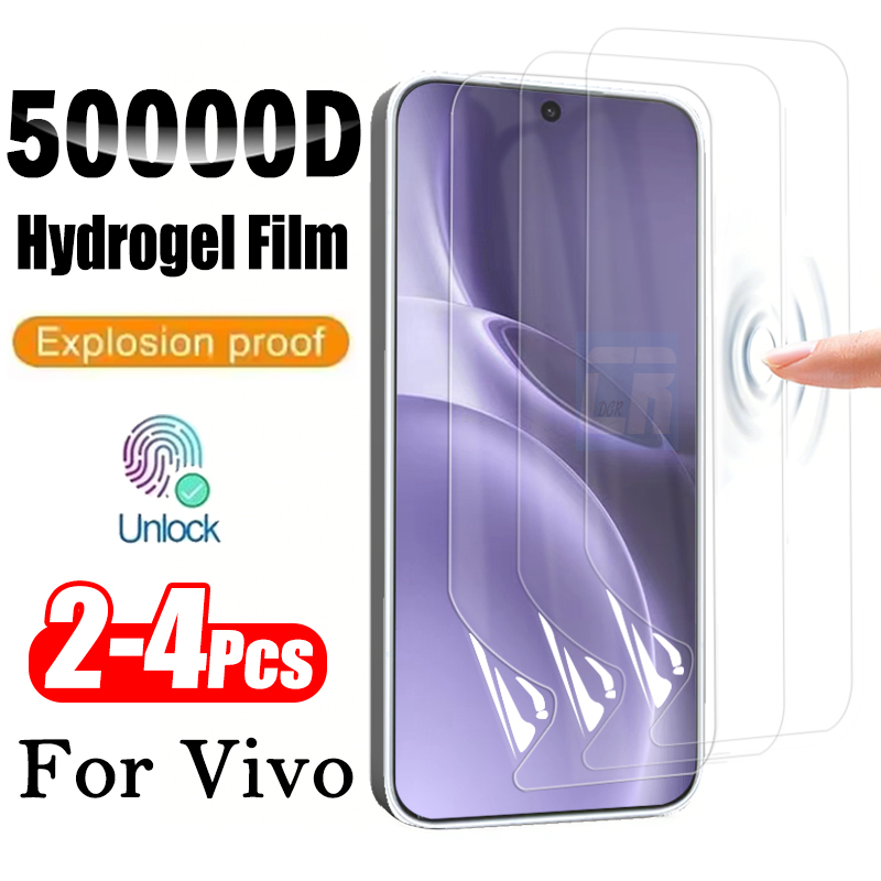 Vivo X200 - Film Hydrogel antidéflagrant, 2 à 4