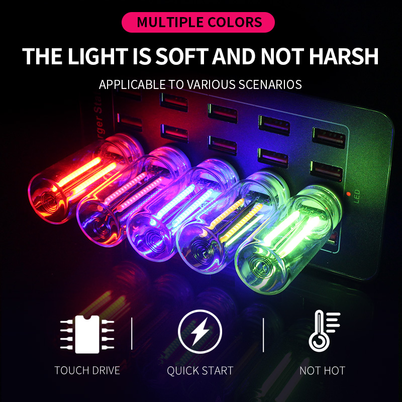 Glass Protector Auto - Ampoule en verre à Filament LED