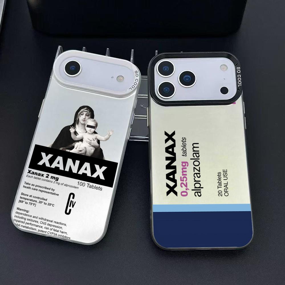 Apple Iphone 15 - Coque de téléphone c-chill Pill XANAXS,