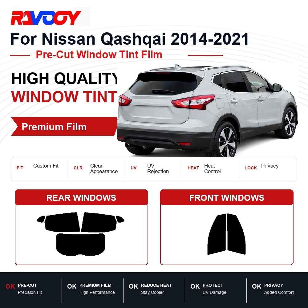 Privacy Screen Protector - Film teinté pour vitres de voiture
