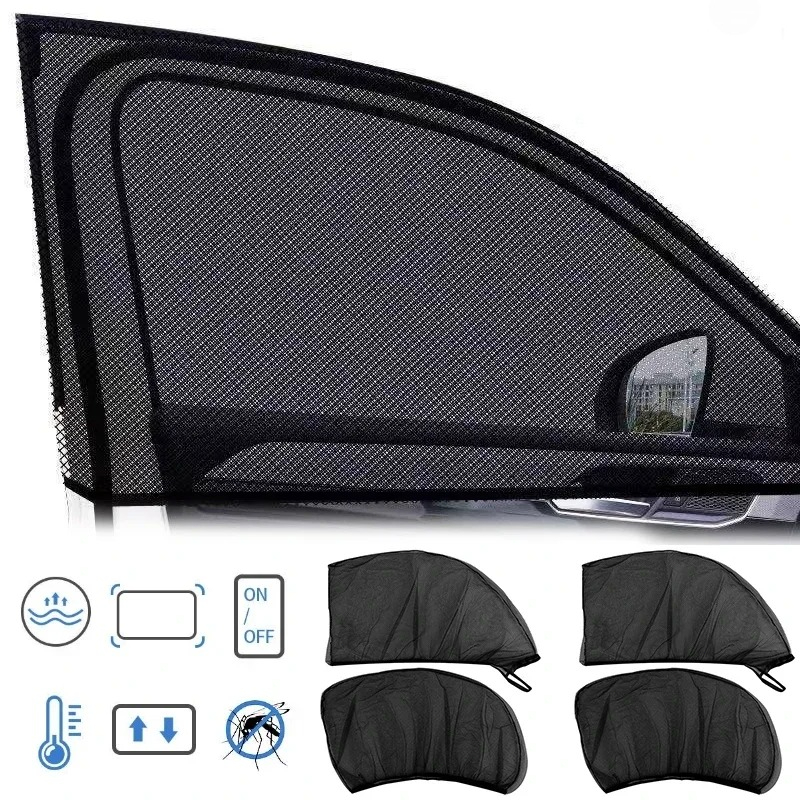 Glass Protector Auto - Pare-soleil de voiture, isolation anti-moustiques, protection