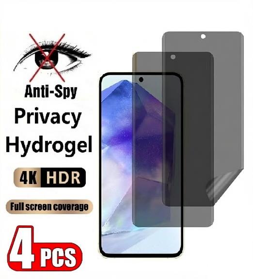 Vivo V40 - Film Hydrogel de confidentialité, 4 pièces,