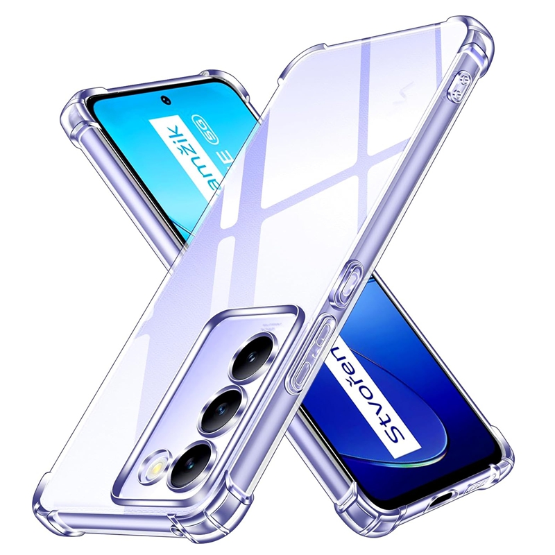 Vivo V40 - Étui en TPU antichoc à quatre