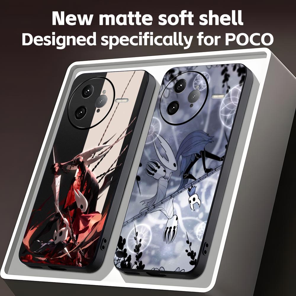 Xiaomi Poco X6 - Jeu chaud creux chevalier soie coque