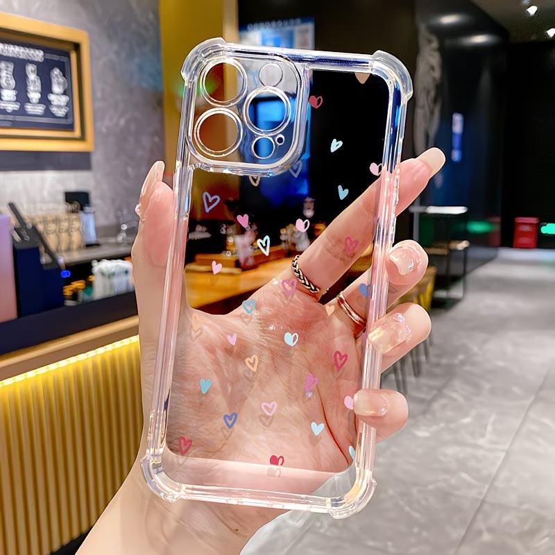 Apple Iphone 15 - Coque de téléphone transparente anti-chute avec