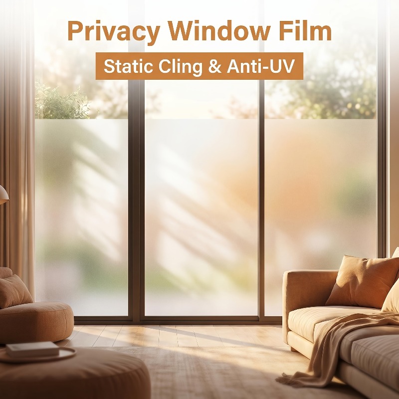 Film de fenêtre givré blanc pu - Privacy Screen Protector avis et prix